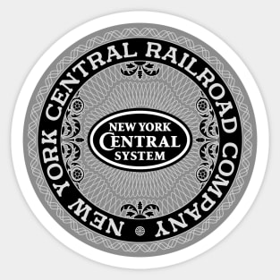 New York Central Railroad Sticker